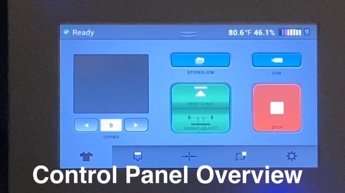 Control Panel Overview